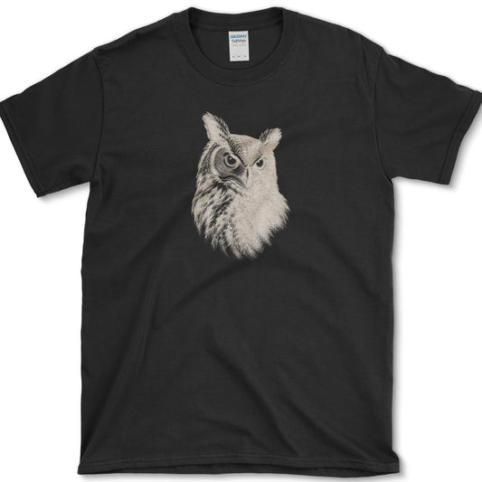 Owl From The Dark T-Shirt Black / S Essential Tees