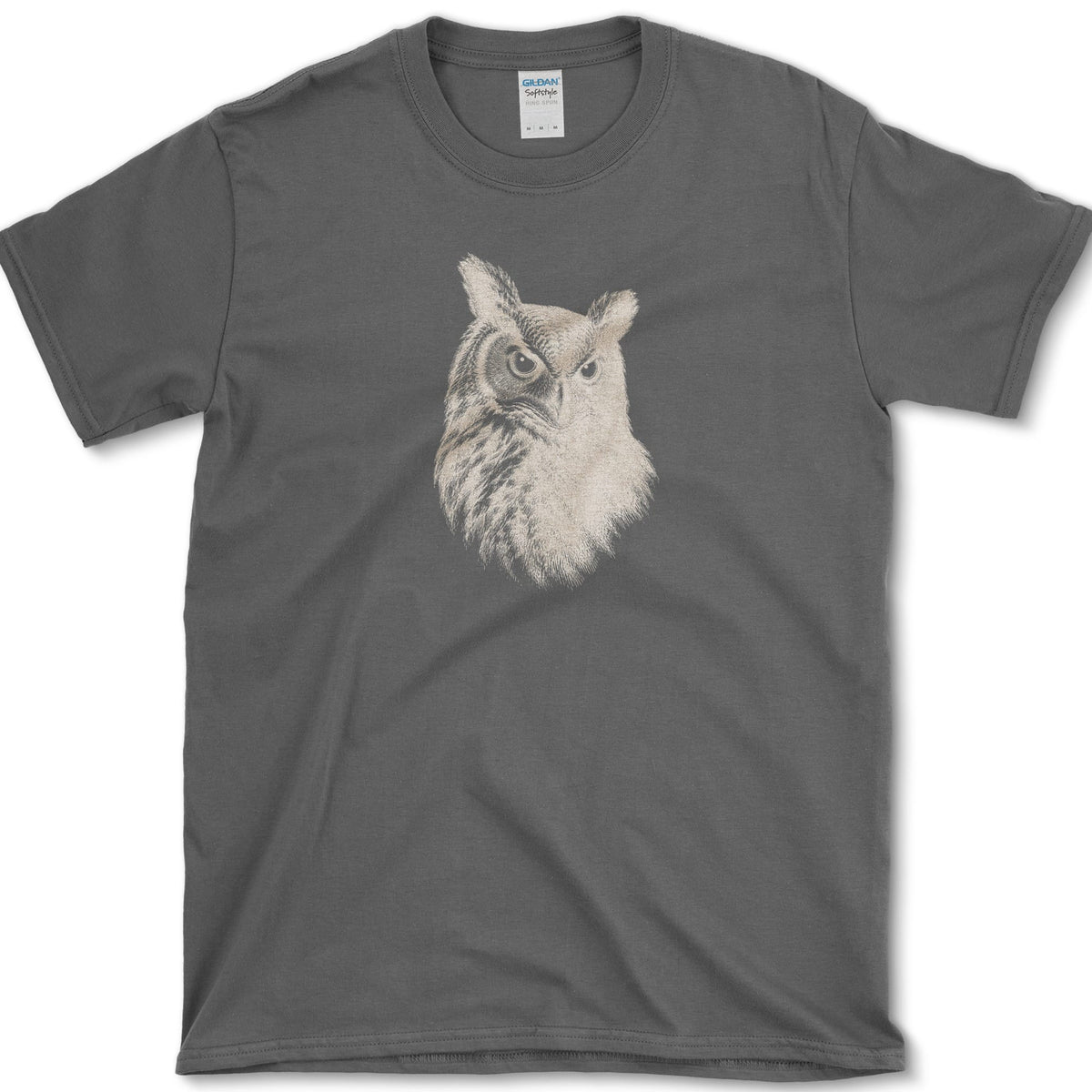 Owl From The Dark T-Shirt Dark Heather / S Essential Tees