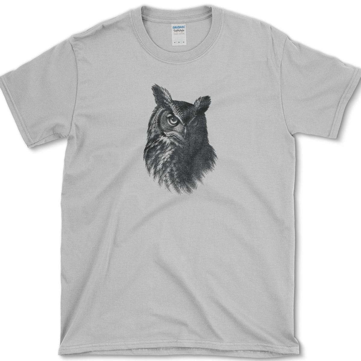 Owl From The Dark T-Shirt Sport Grey / S Essential Tees
