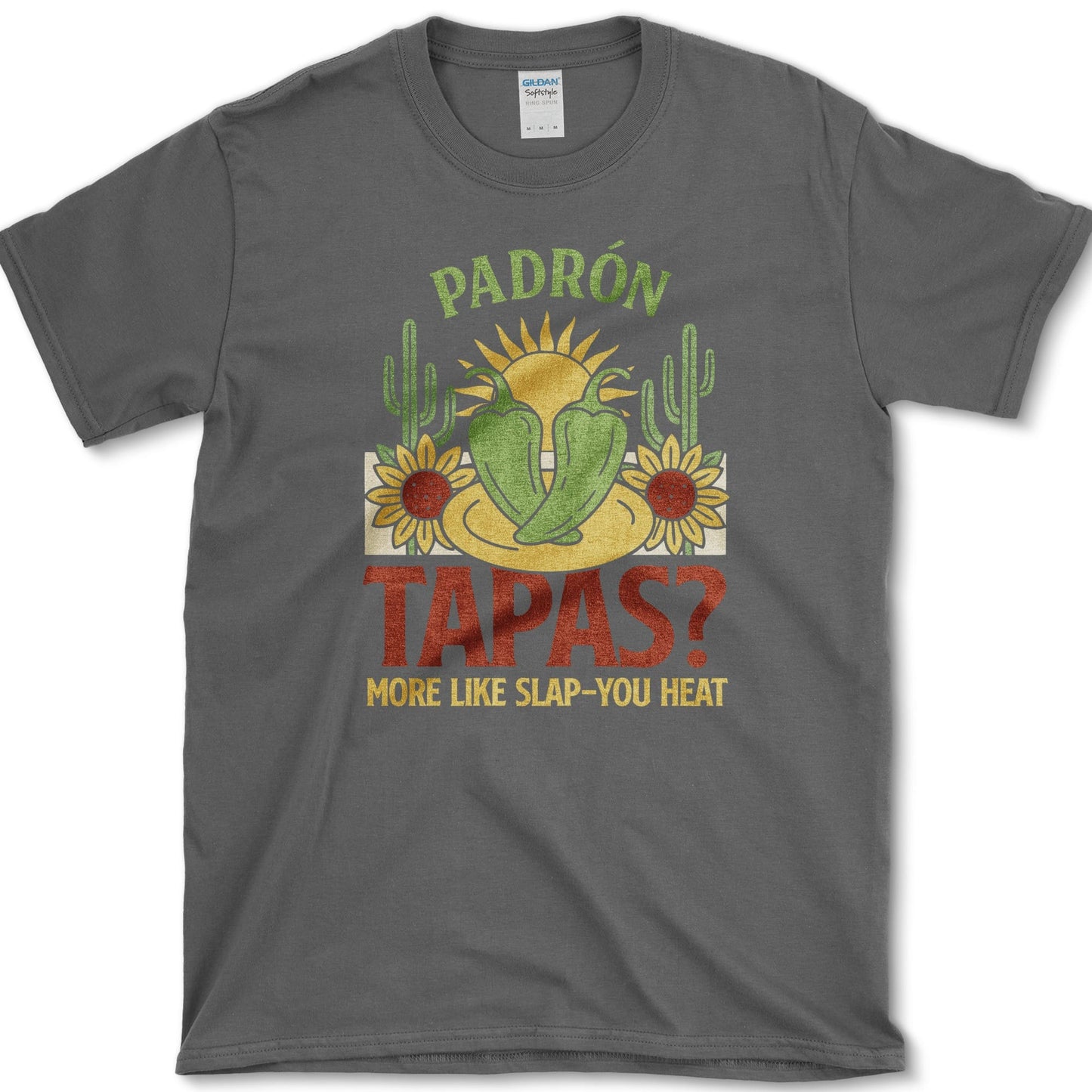 Padron Tapas T-Shirt S / Dark Heather Essential Tees