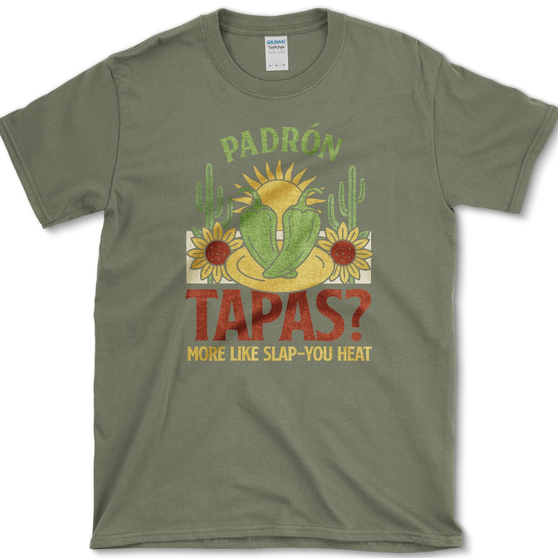 Padron Tapas T-Shirt S / Military Green Essential Tees