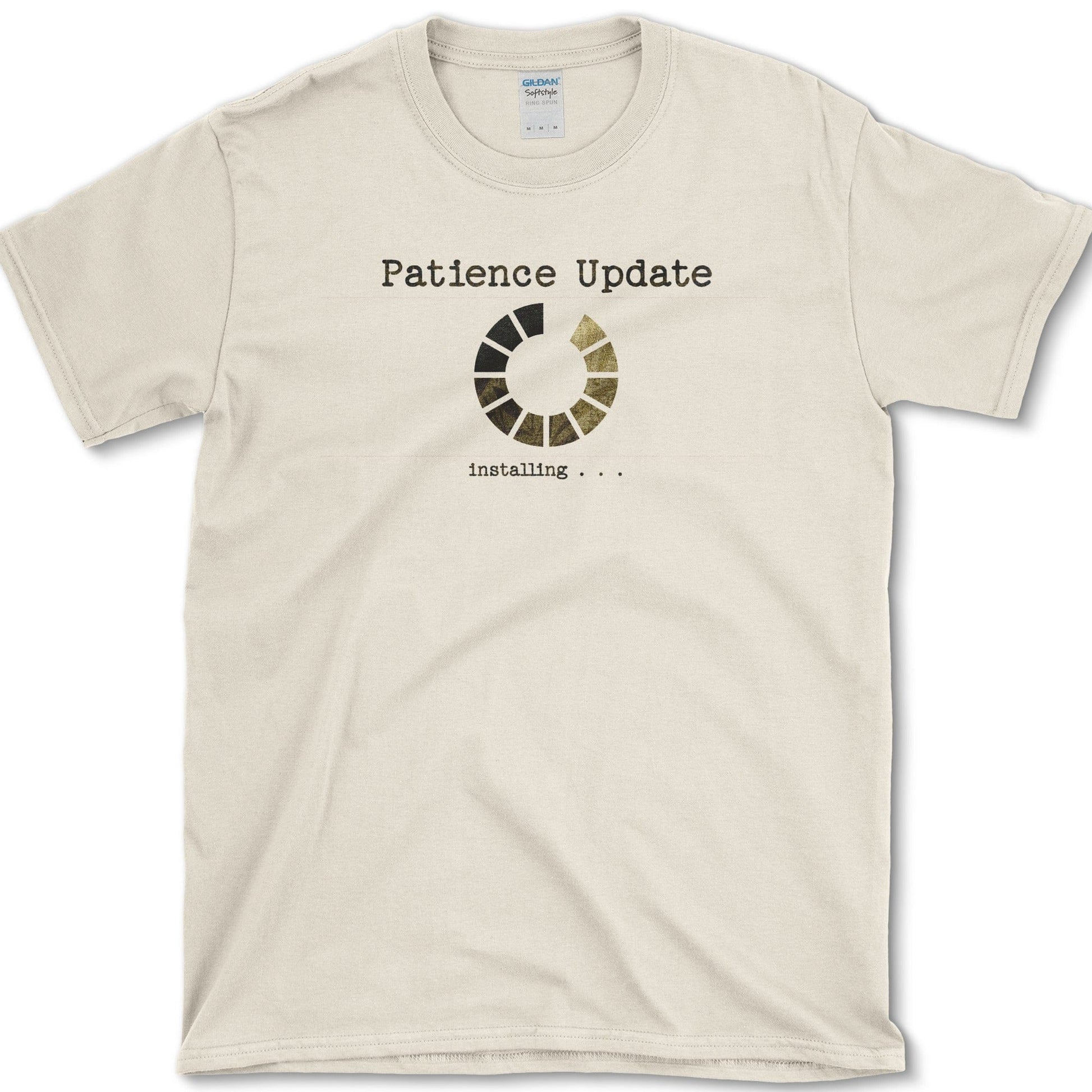 Patience Update Installing T-Shirt Physical Item
