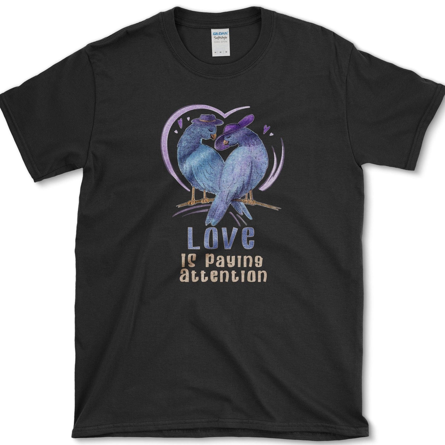 Paying Attention T-Shirt Essential Tees / S / Black Physical Item