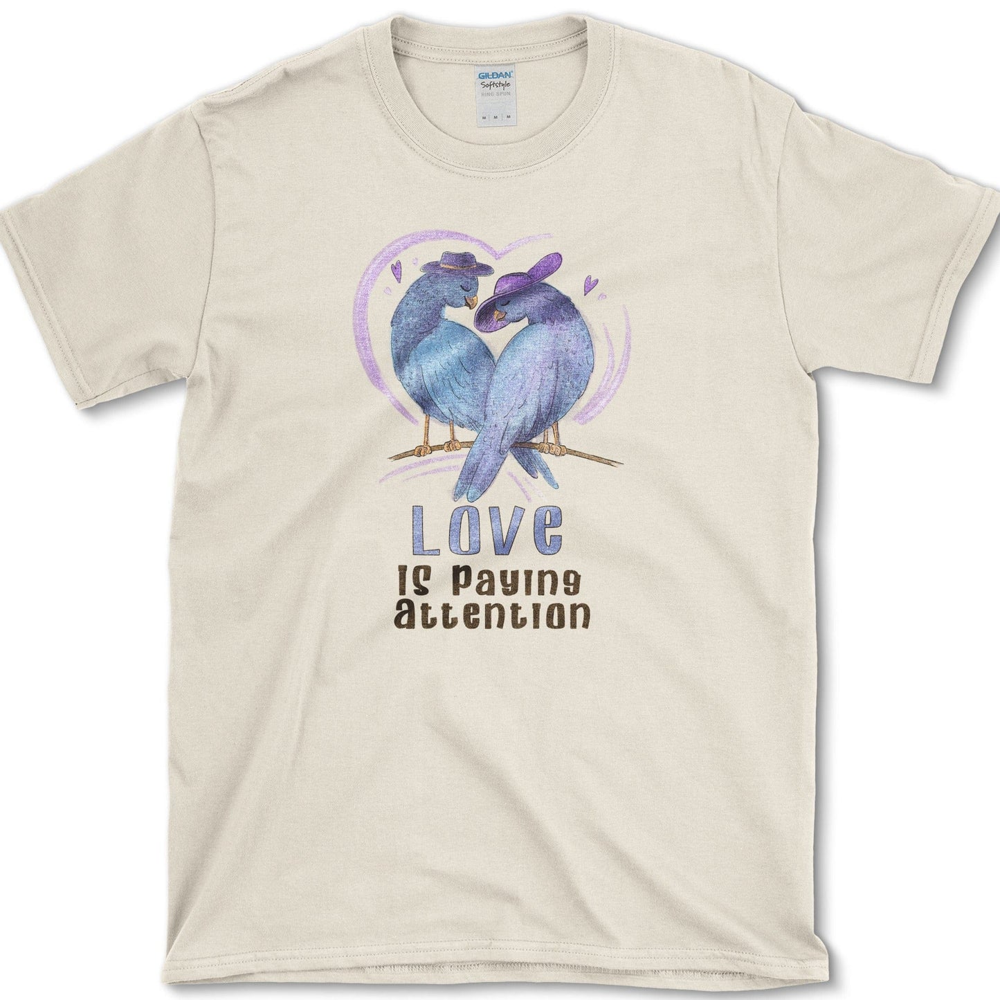 Paying Attention T-Shirt Essential Tees / S / Natural Physical Item
