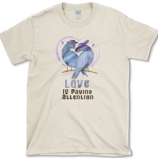 Paying Attention T-Shirt Essential Tees / S / Natural Physical Item