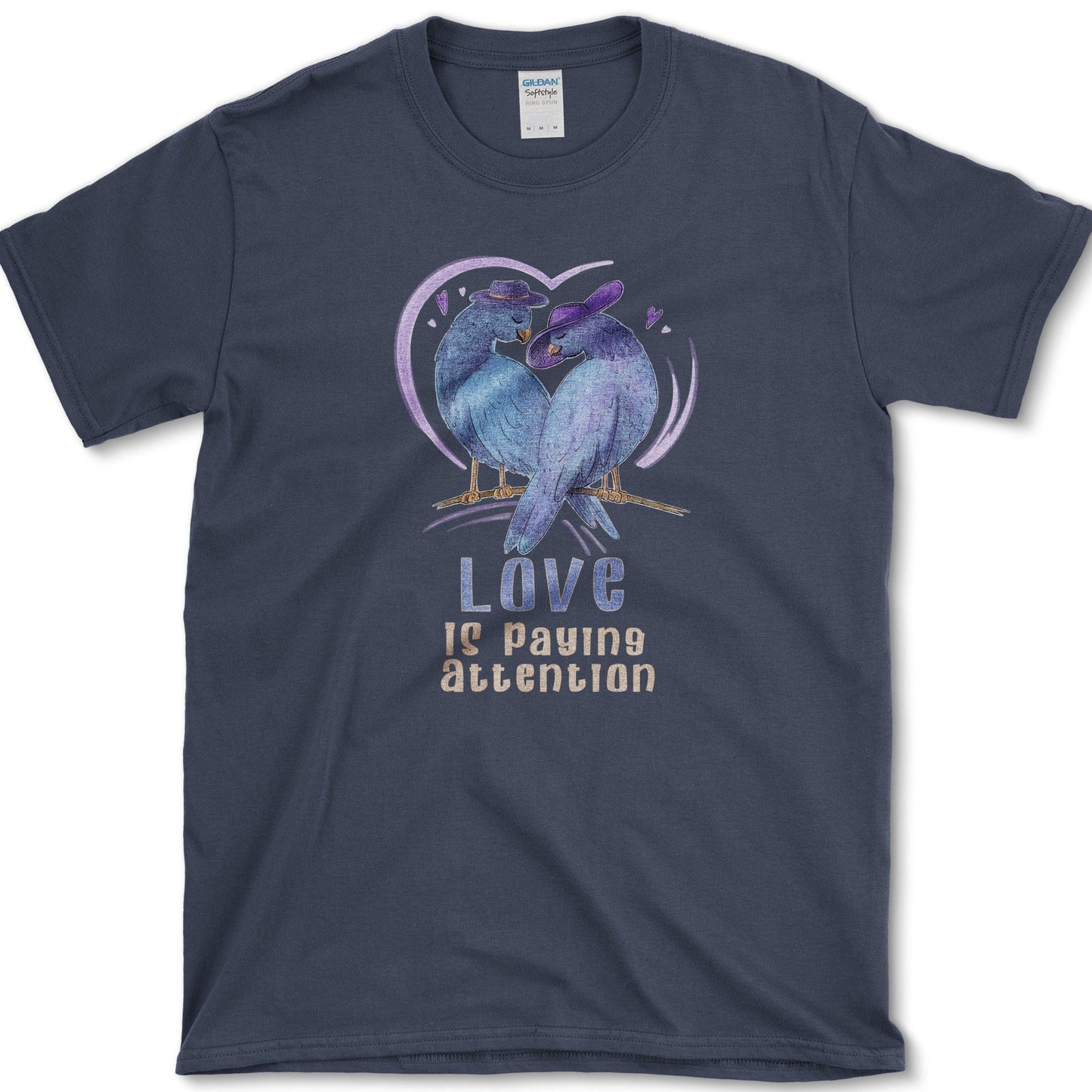 Paying Attention T-Shirt Essential Tees / S / Navy Physical Item
