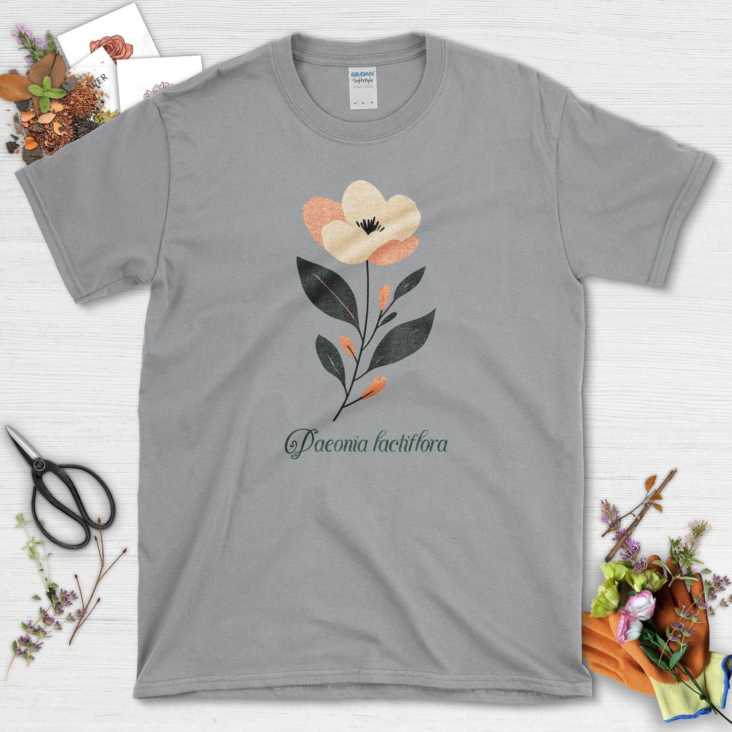 Peony Bloom T-Shirt T-Shirt