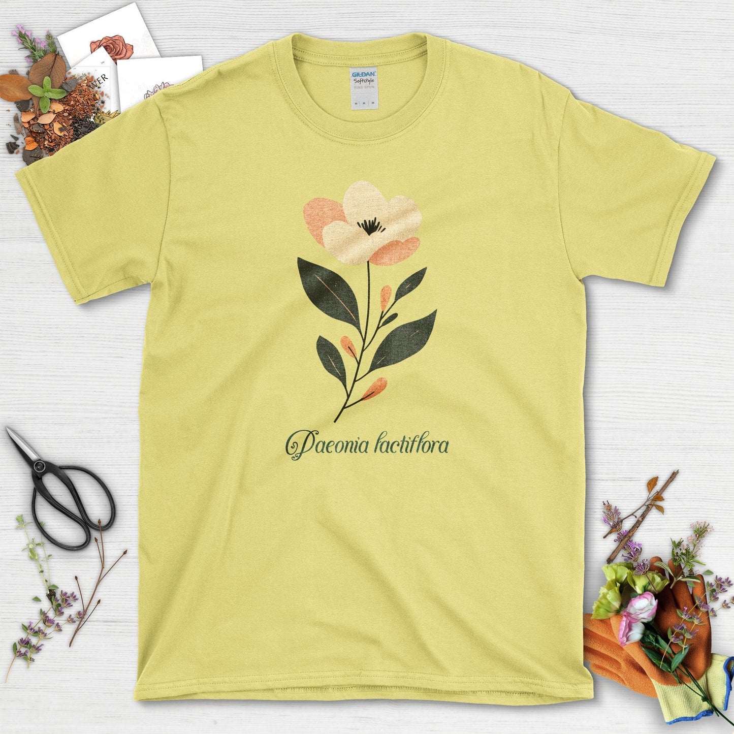 Peony Bloom T-Shirt T-Shirt