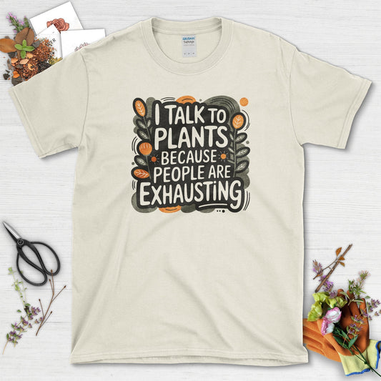 People Are Exhausting T-Shirt Natural / S T-Shirt
