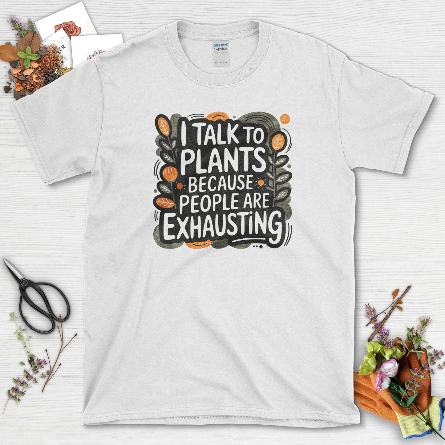 People Are Exhausting T-Shirt White / S T-Shirt