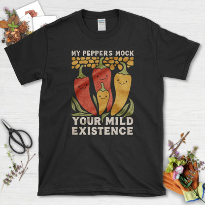 Peppers Mock Existence T-Shirt Black / M Physical Item