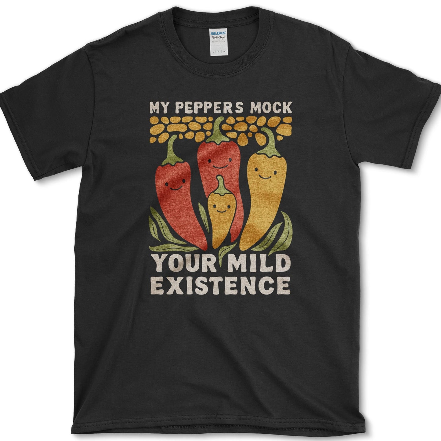 Peppers Mock Existence T-Shirt Black / S Essential Tees