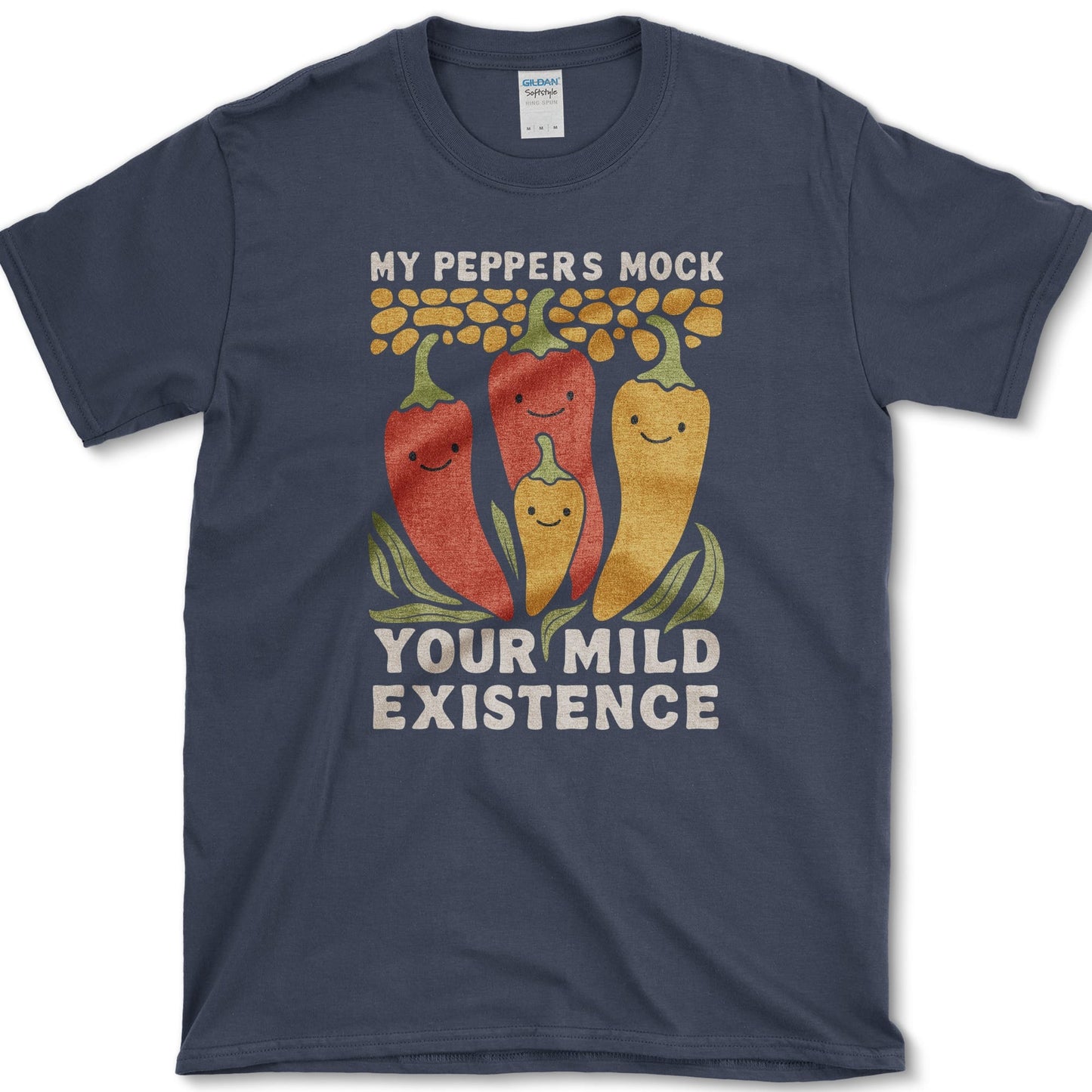 Peppers Mock Existence T-Shirt Navy / S Essential Tees