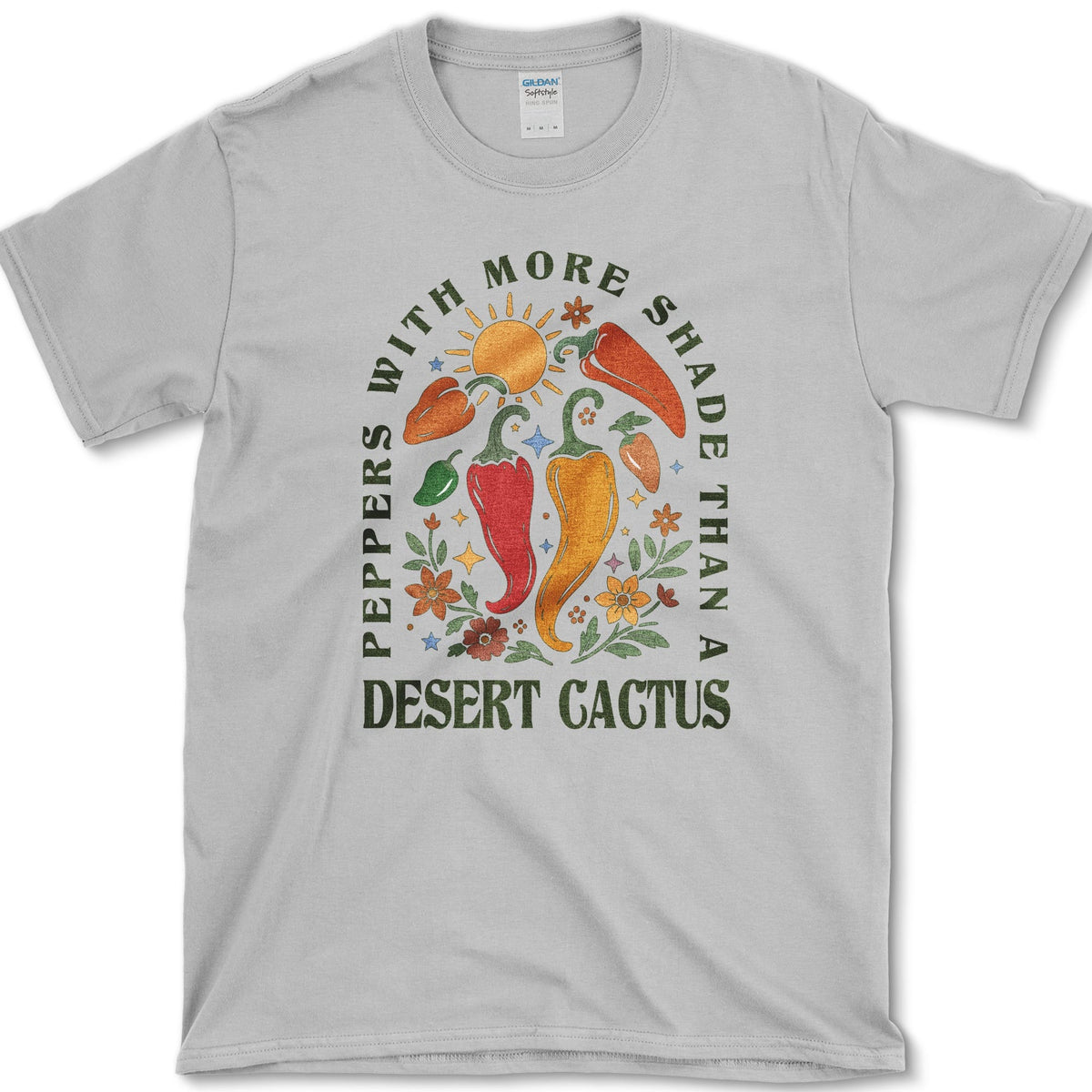 Peppers More Shade than Cactus T-Shirt Sport Grey / S Essential Tees