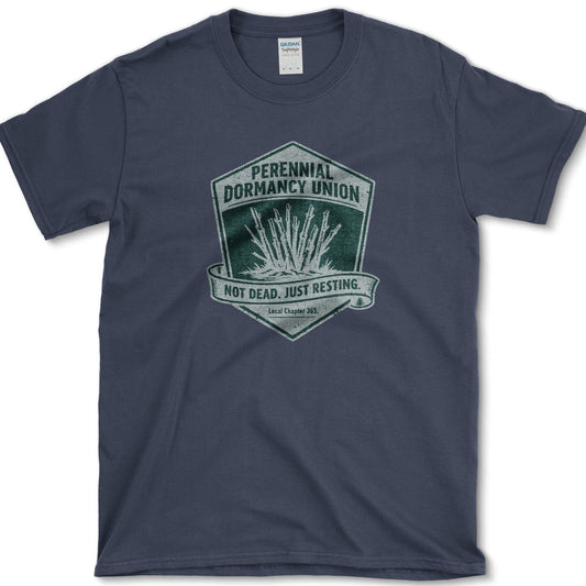 Perennial Dormancy T-Shirt Navy / S Physical Item