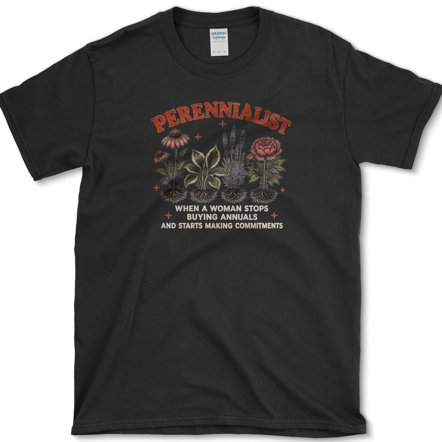 Perennialist T-Shirt Black / S Essential Tees
