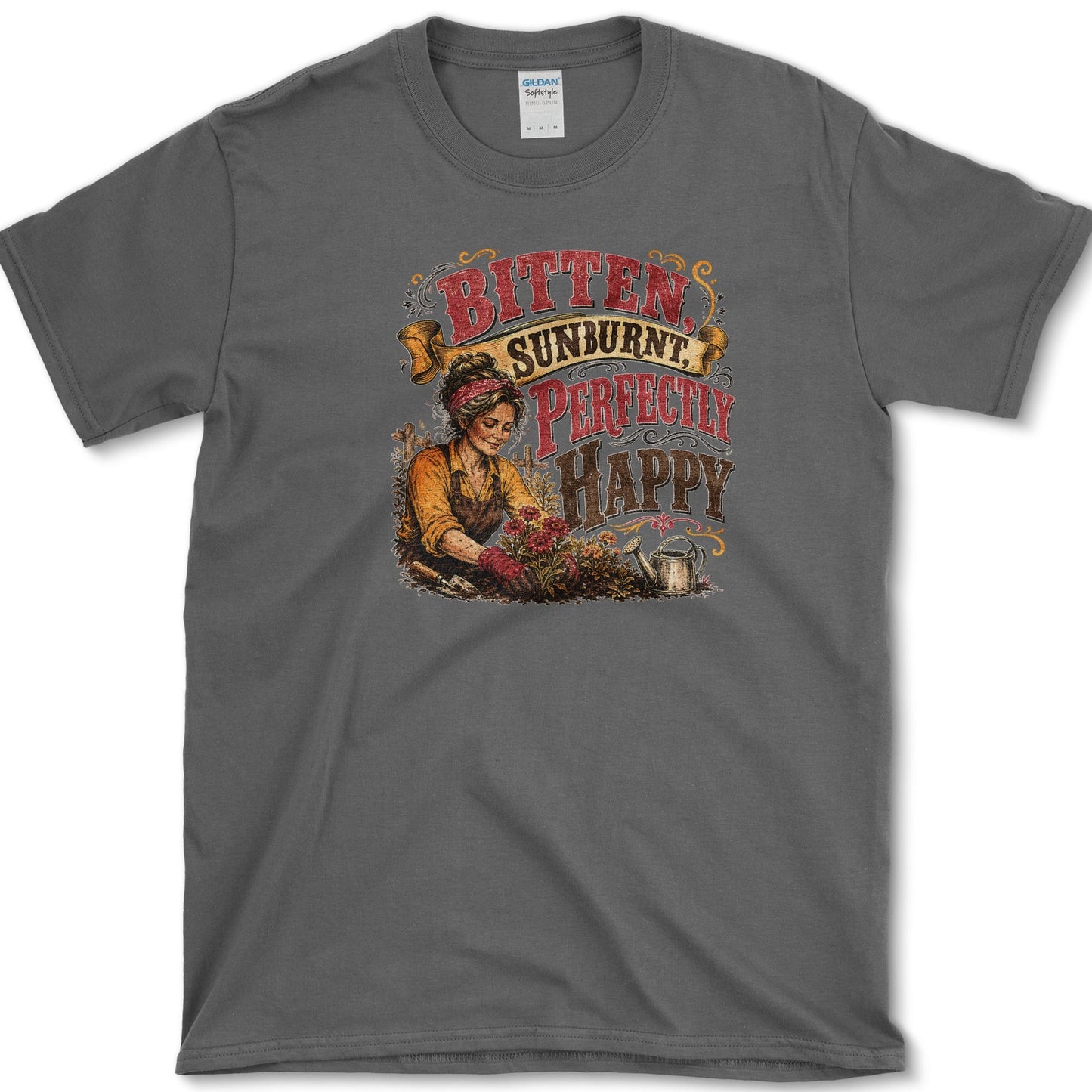 Perfectly Happy T-Shirt Dark Heather / S Essential Tees