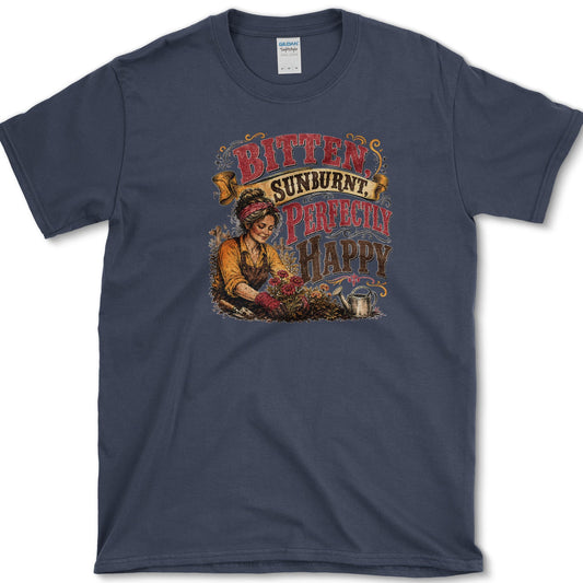 Perfectly Happy T-Shirt Navy / S Essential Tees