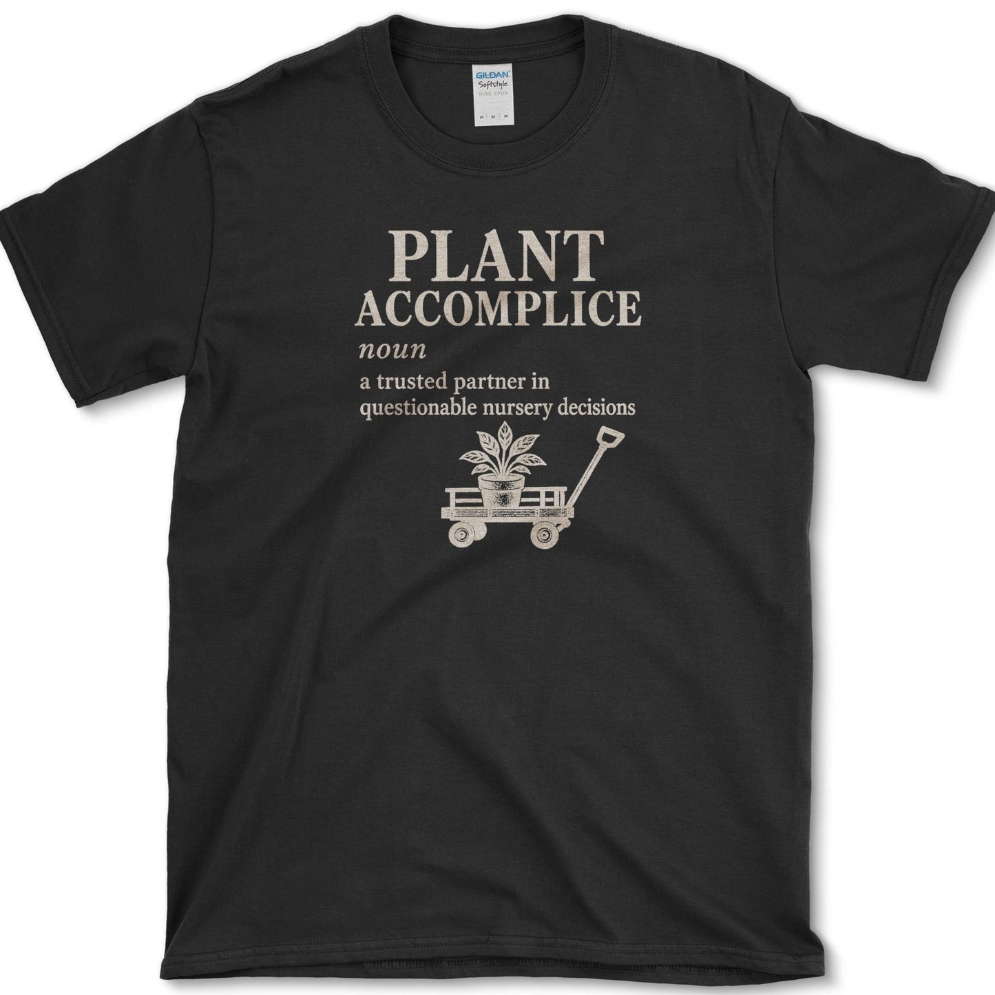 Plant Accomplice T-Shirt S / Black Essential Tees