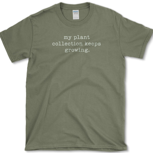 Plant Collection T-Shirt S / Military Green Essential Tees