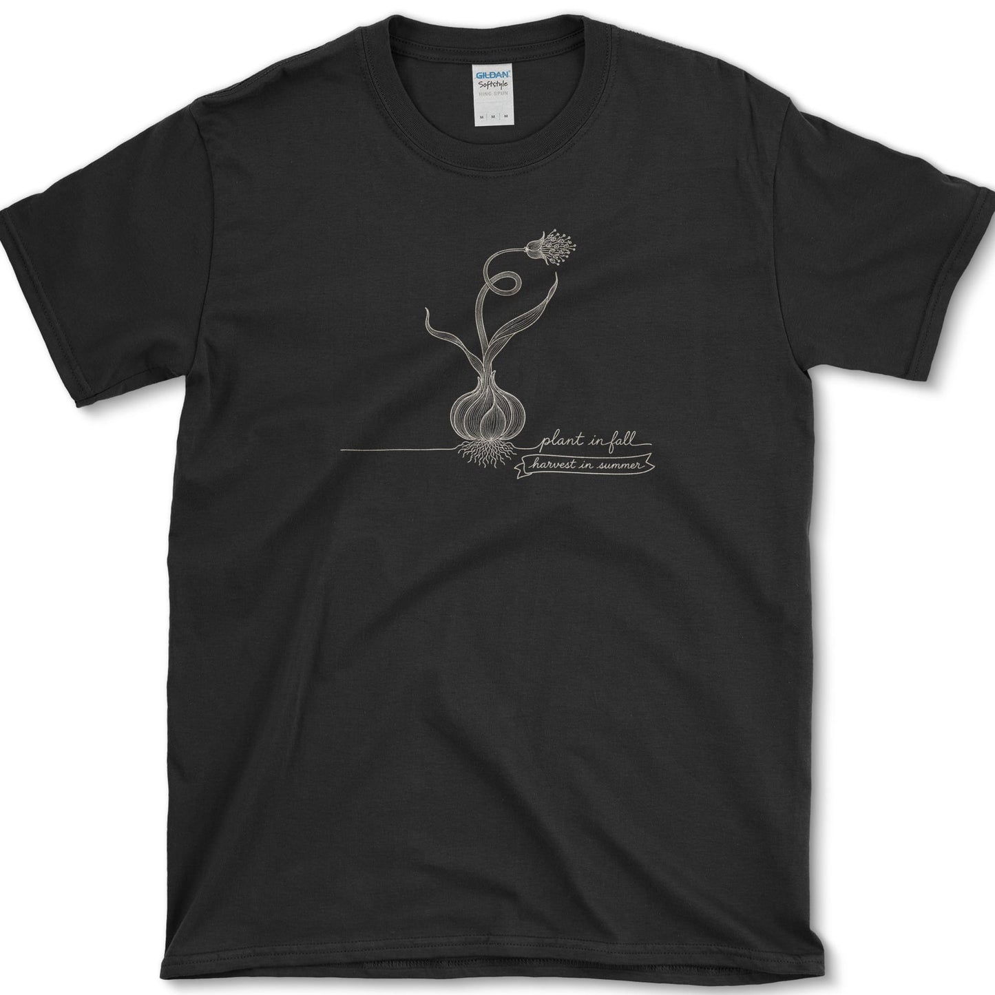 Plant Fall Harvest Summer T-Shirt S / Black Essential Tees