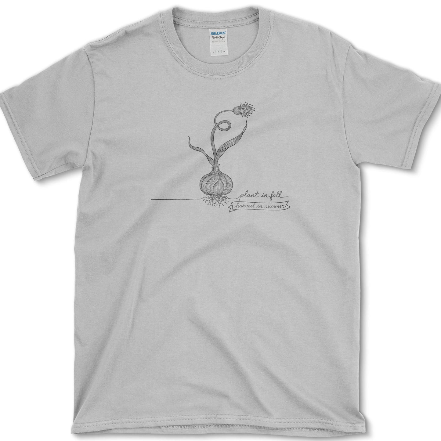 Plant Fall Harvest Summer T-Shirt S / Sport Grey Essential Tees