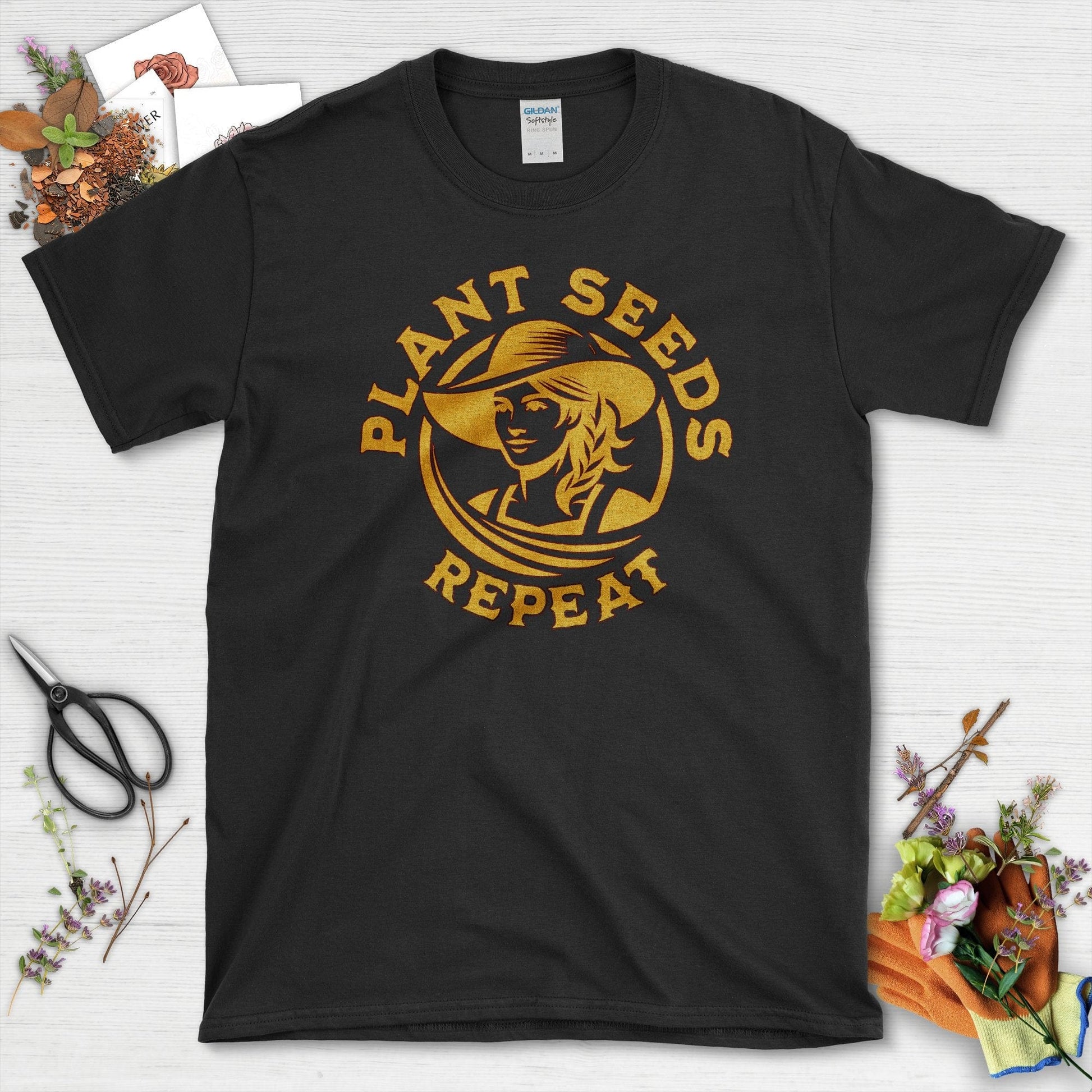 Plant Seeds T-Shirt Black / S T-Shirt