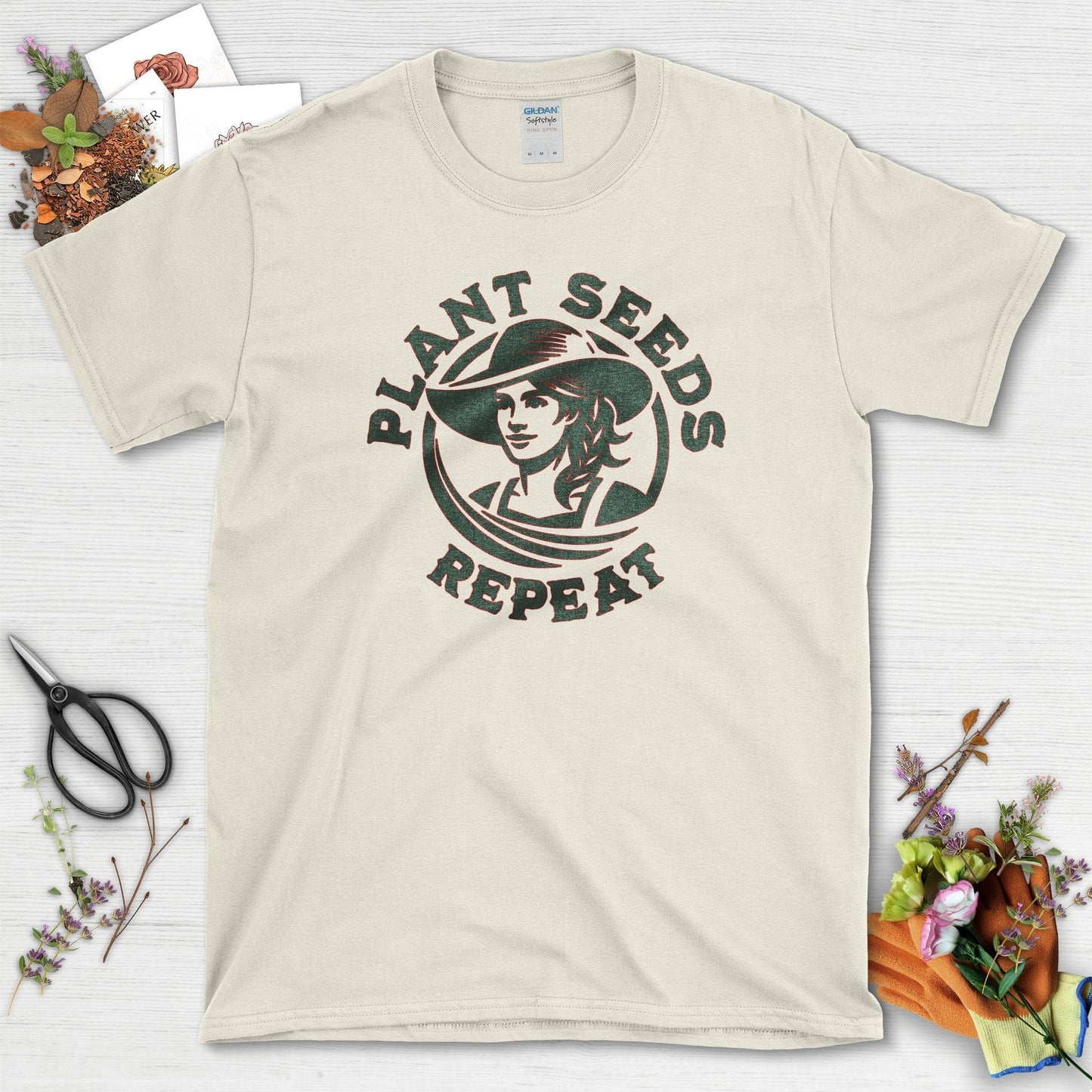 Plant Seeds T-Shirt Natural / S T-Shirt