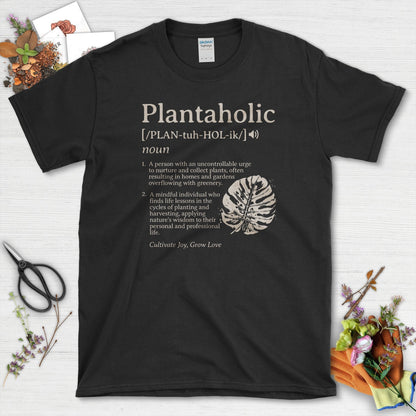Plantaholic Definition T-Shirt Black / S T-Shirt