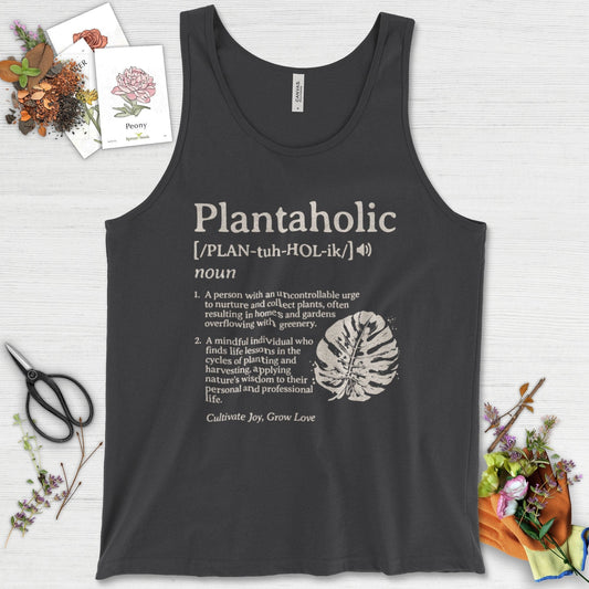 Plantaholic Definition Tank Top Dark Grey / XS Physical Item