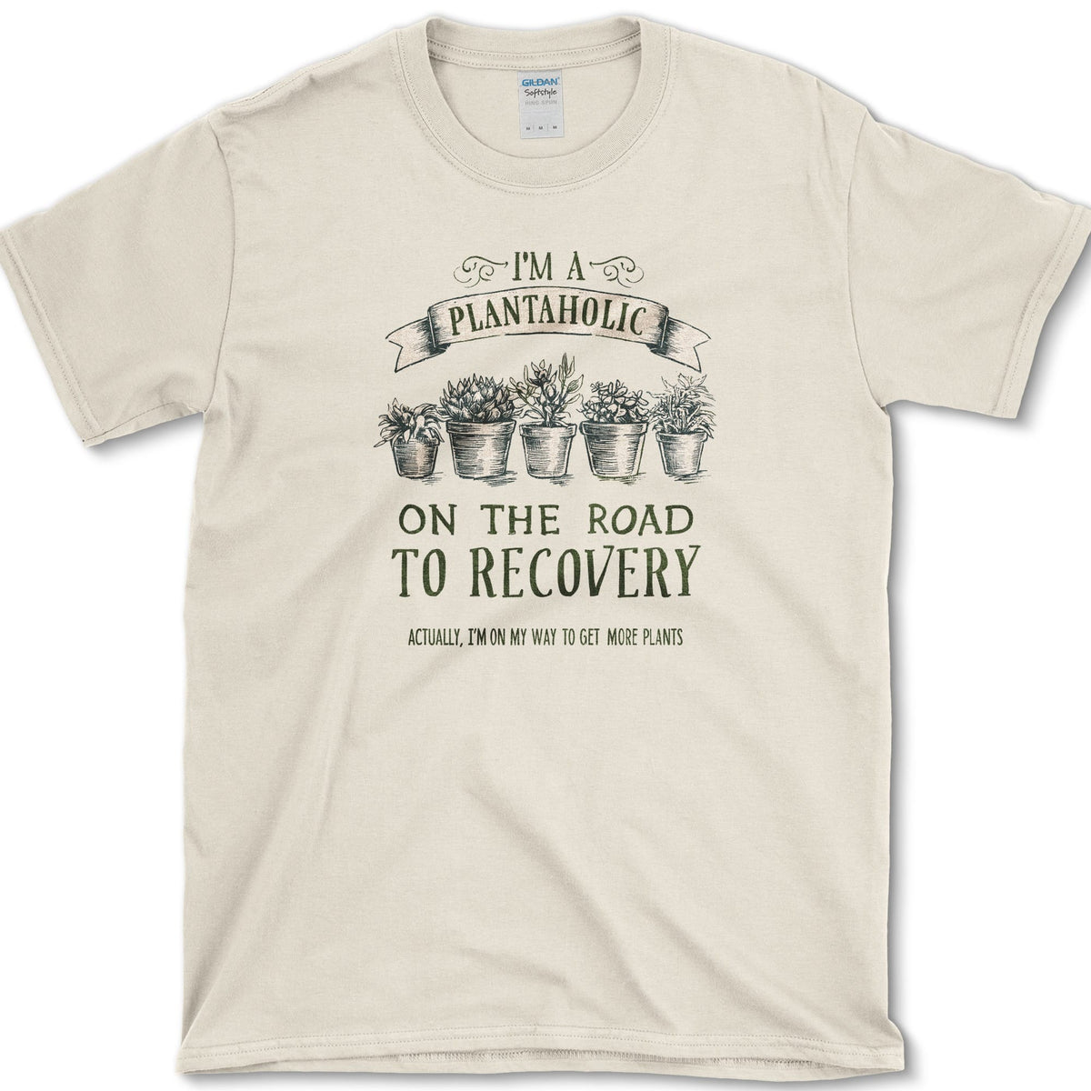 Plantaholic T-Shirt S / Natural Essential Tees