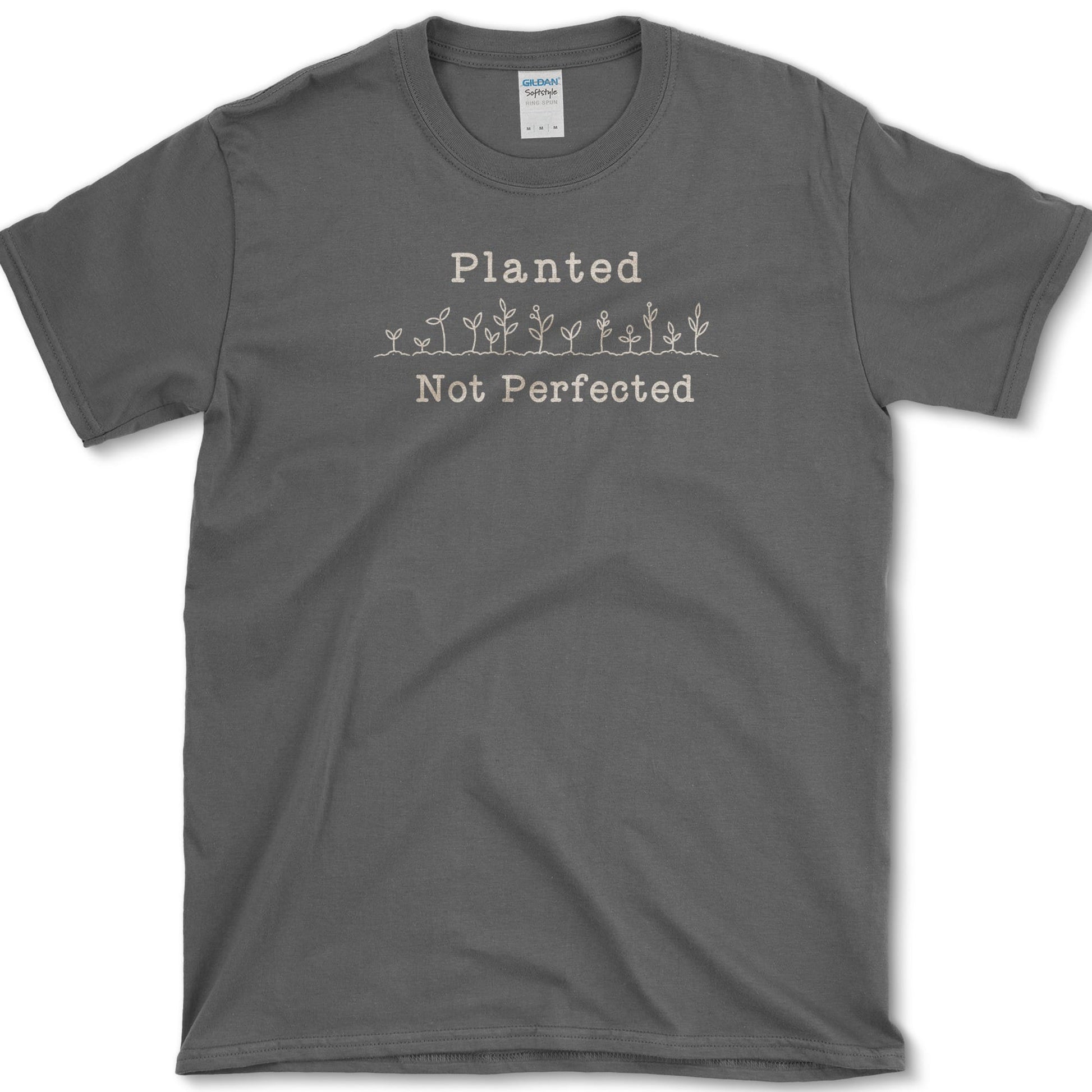 Planted Not Perfected T-Shirt S / Dark Heather Essential Tees