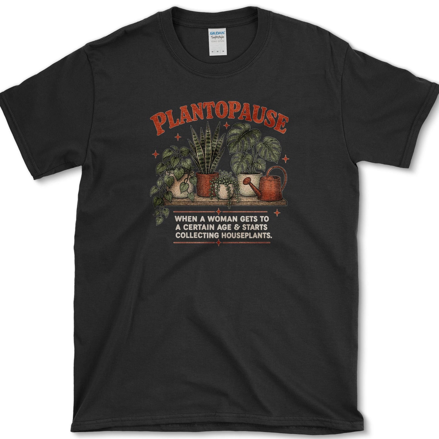 Plantopause T-Shirt Black / S Essential Tees