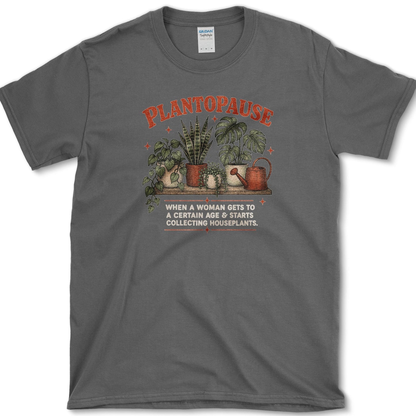 Plantopause T-Shirt Dark Heather / S Essential Tees