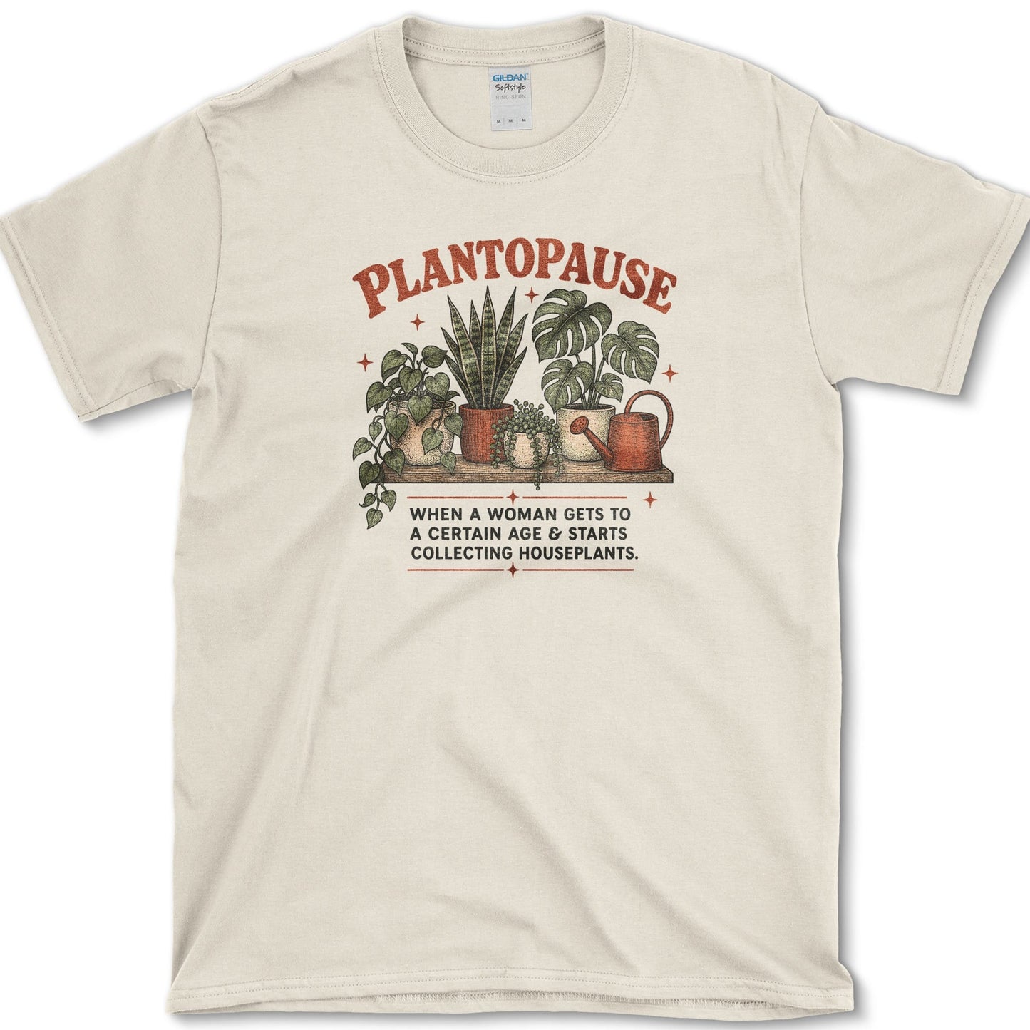 Plantopause T-Shirt Natural / S Essential Tees