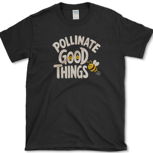 Pollinate Good Things T-Shirt S / Black Essential Tees