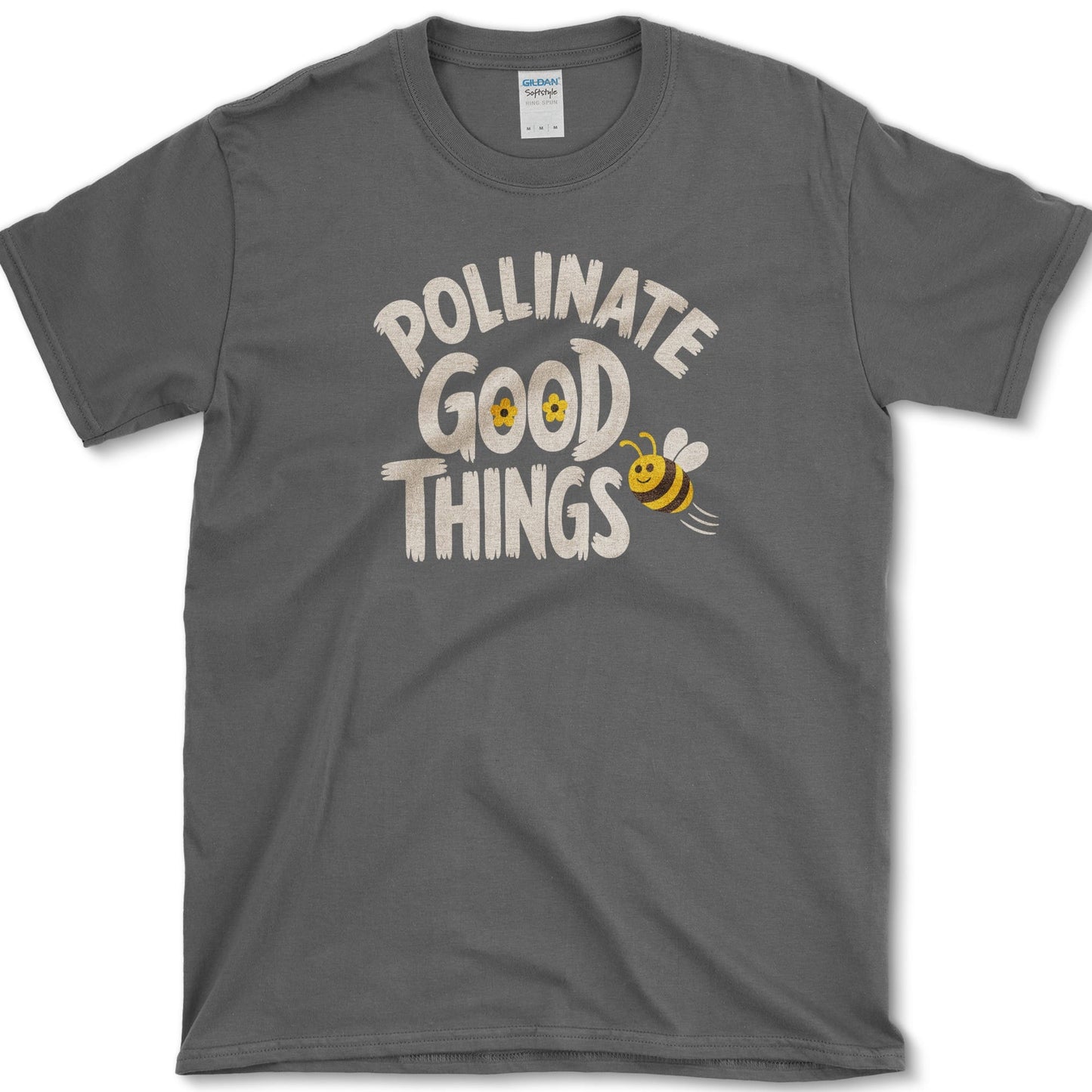 Pollinate Good Things T-Shirt S / Dark Heather Essential Tees