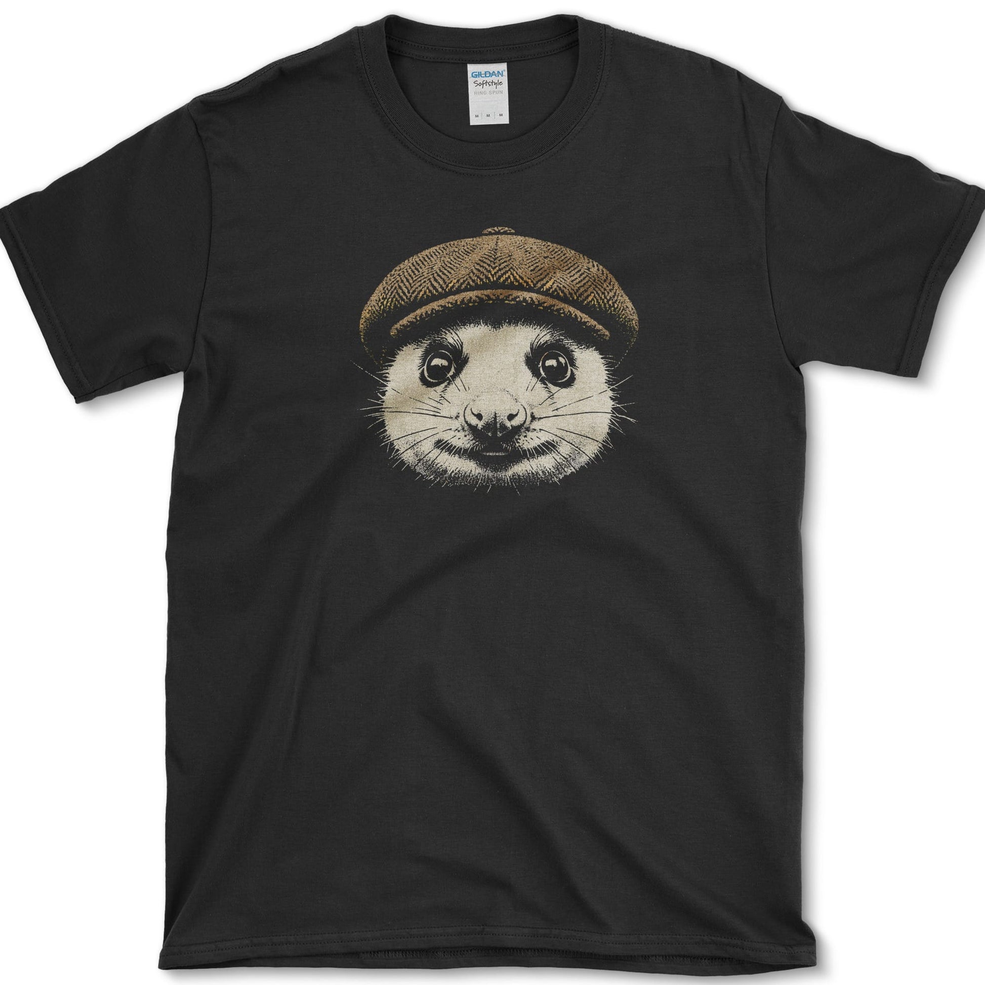 Possum in Tweed design featuring opossum artwork on a t-shirt