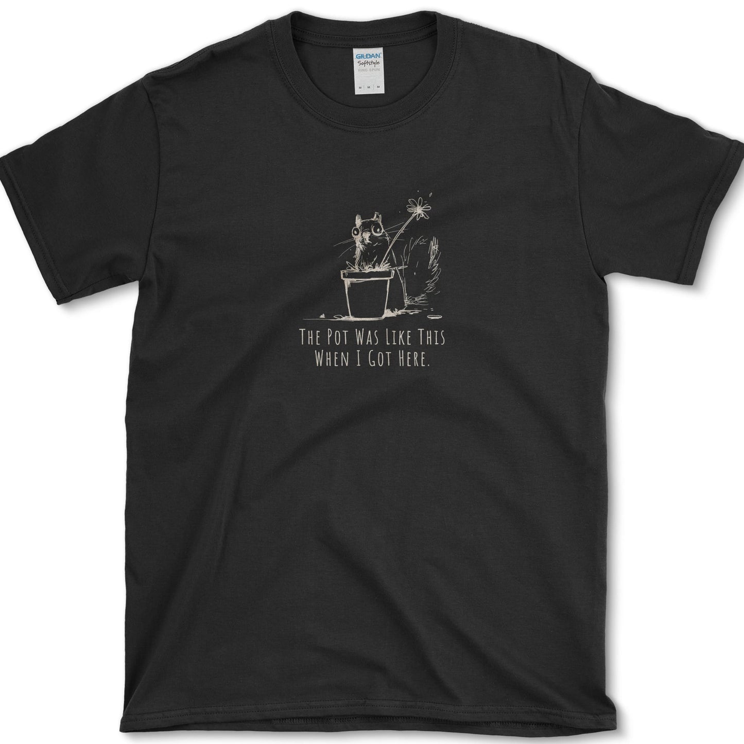 Pot Was Like This T-Shirt Black / S Essential Tees