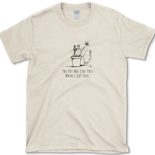 Pot Was Like This T-Shirt Natural / S Essential Tees
