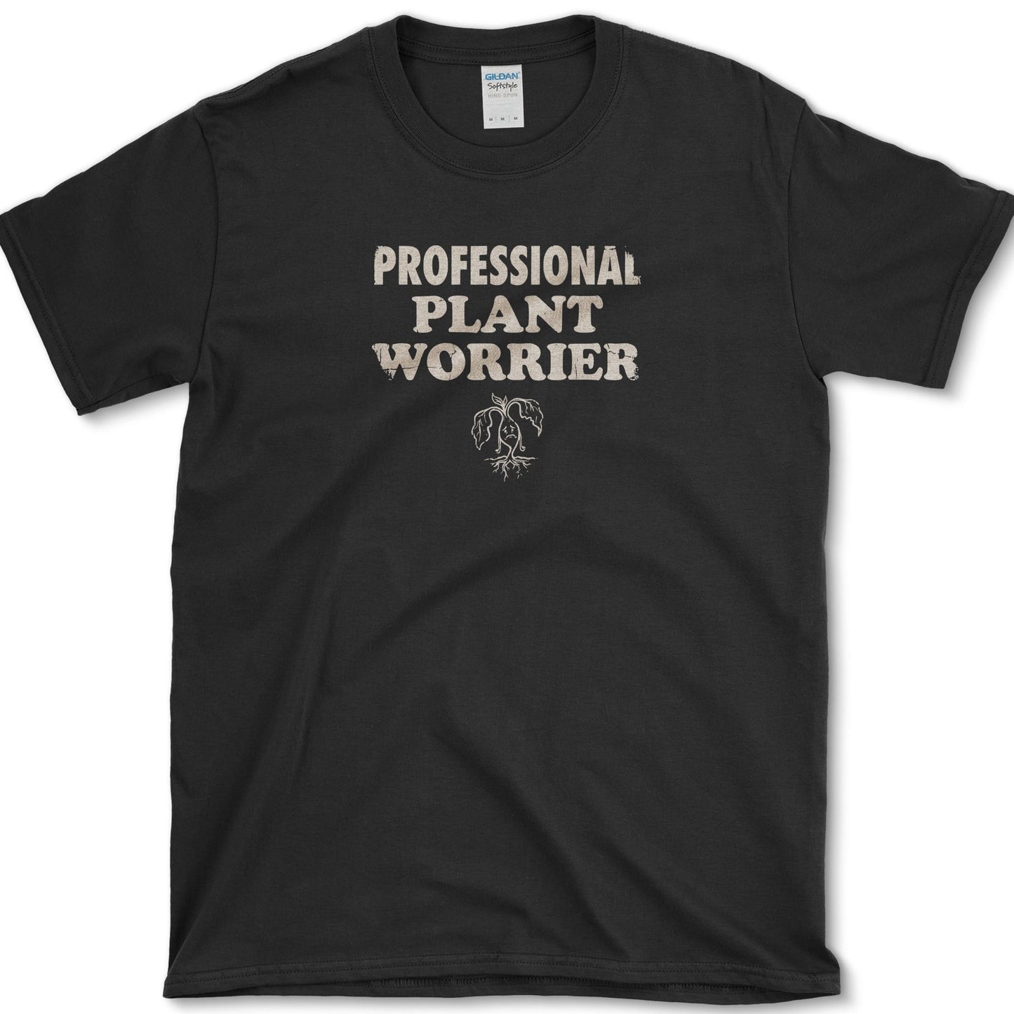 Professional Plant Worrier T-Shirt S / Black Essential Tees