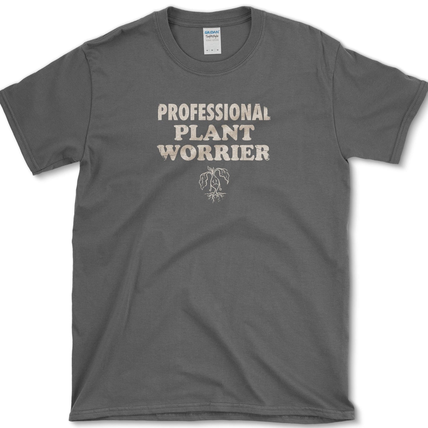 Professional Plant Worrier T-Shirt S / Dark Heather Essential Tees