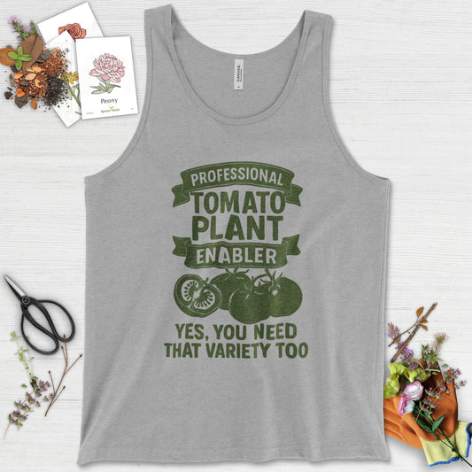 Professional Tomato Plant Enabler Tank Top Athletic Heather / XS Physical Item