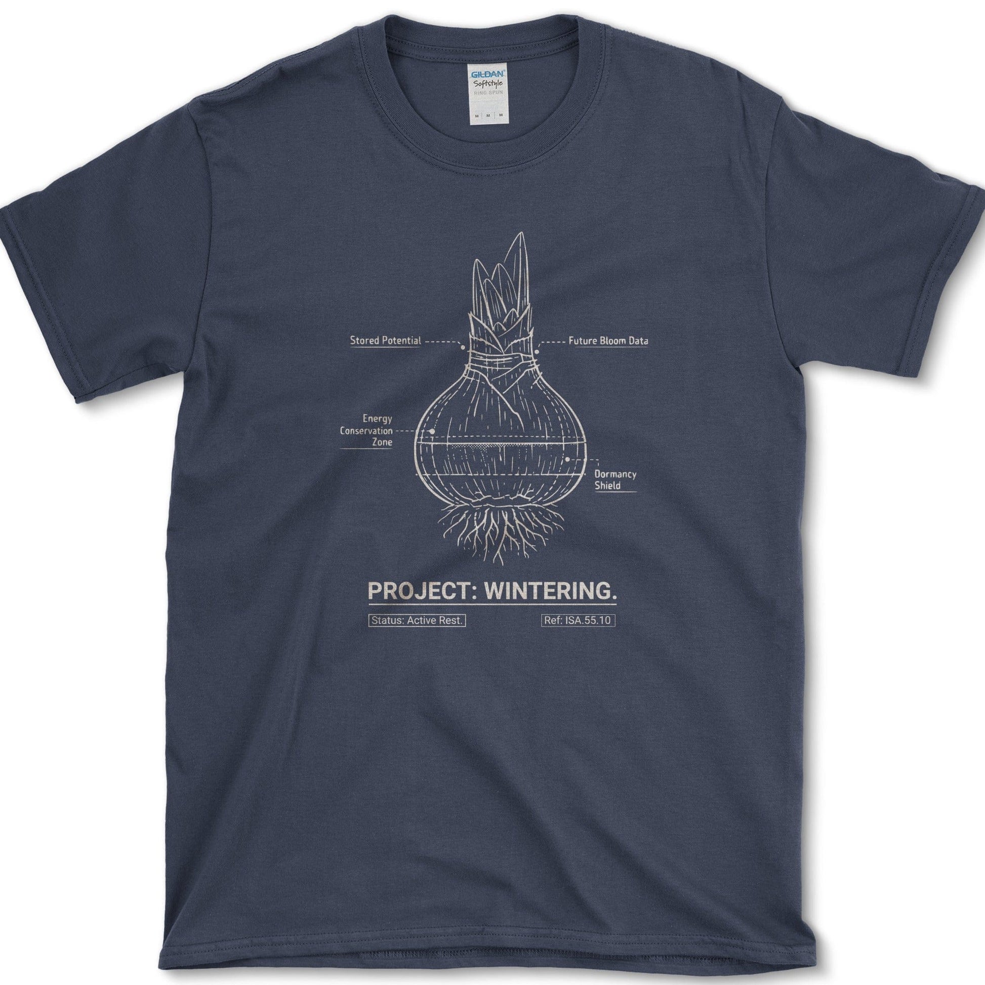 Project Wintering T-Shirt Essential Tees / S / Navy Physical Item