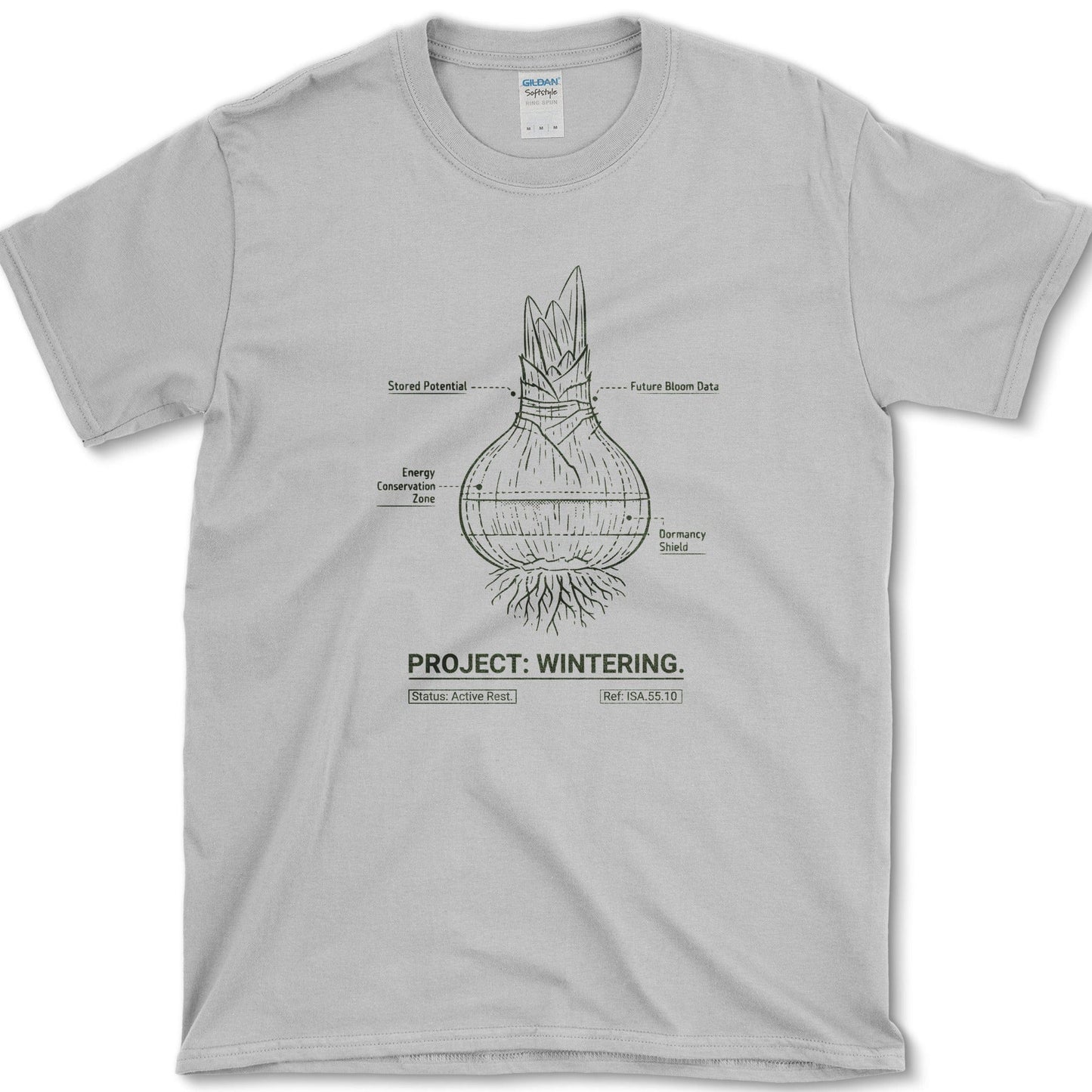 Project Wintering T-Shirt Essential Tees / S / Sport Grey Physical Item