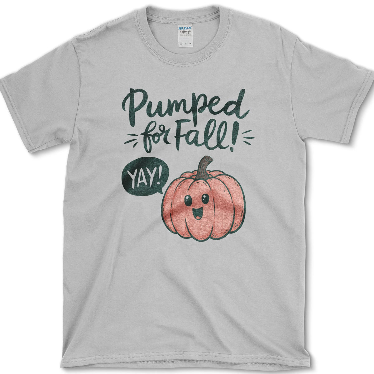 Pumped For Fall T-Shirt Sport Grey / S Essential Tees
