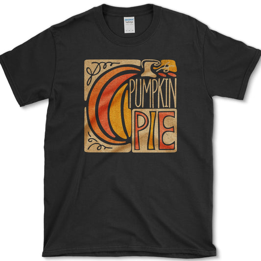 Pumpkin Pie T-Shirt Black / S Essential Tees