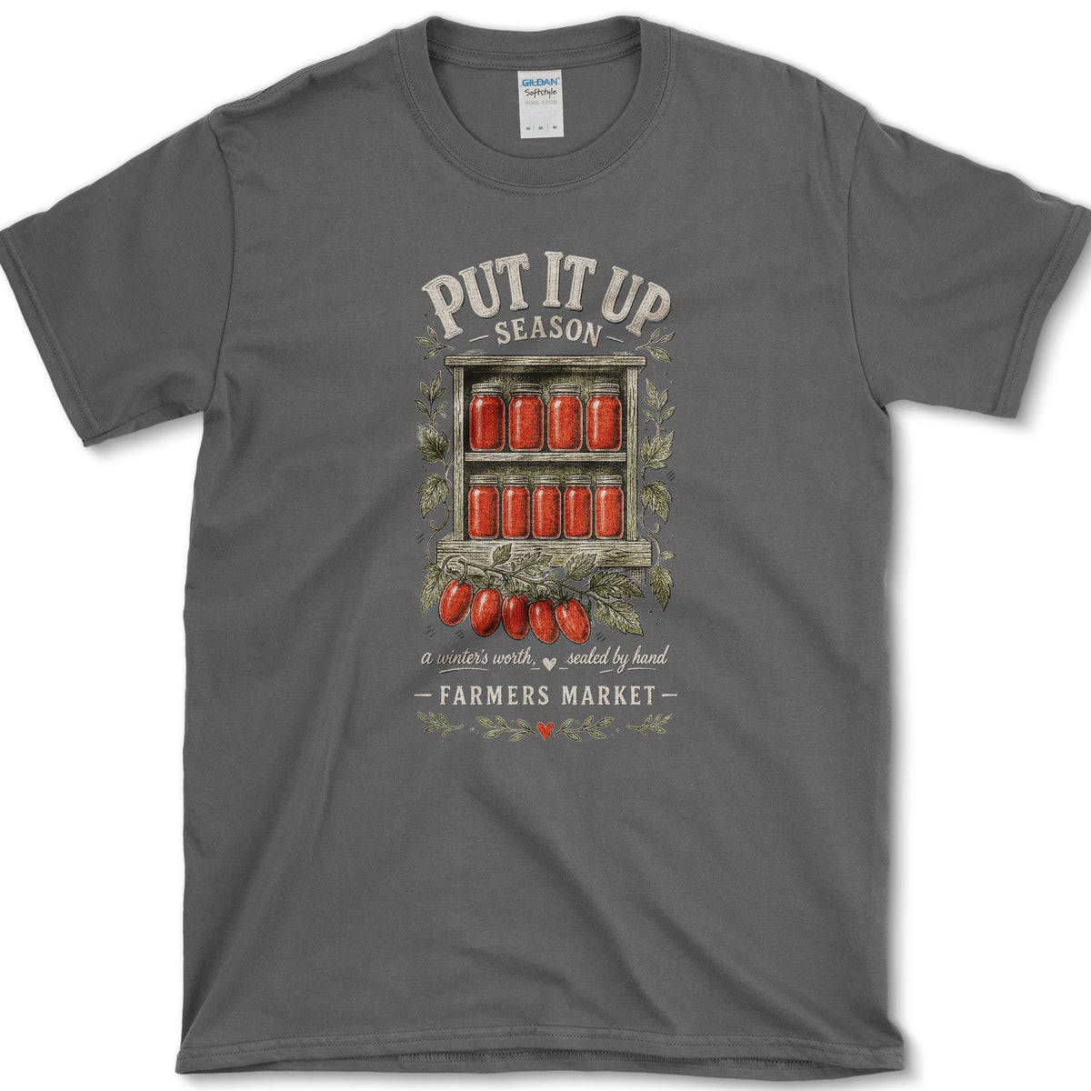 Put It Up T-Shirt S / Dark Heather Essential Tees