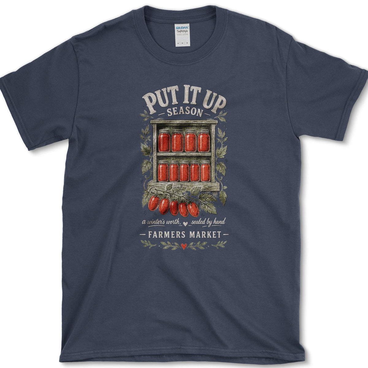 Put It Up T-Shirt S / Navy Essential Tees