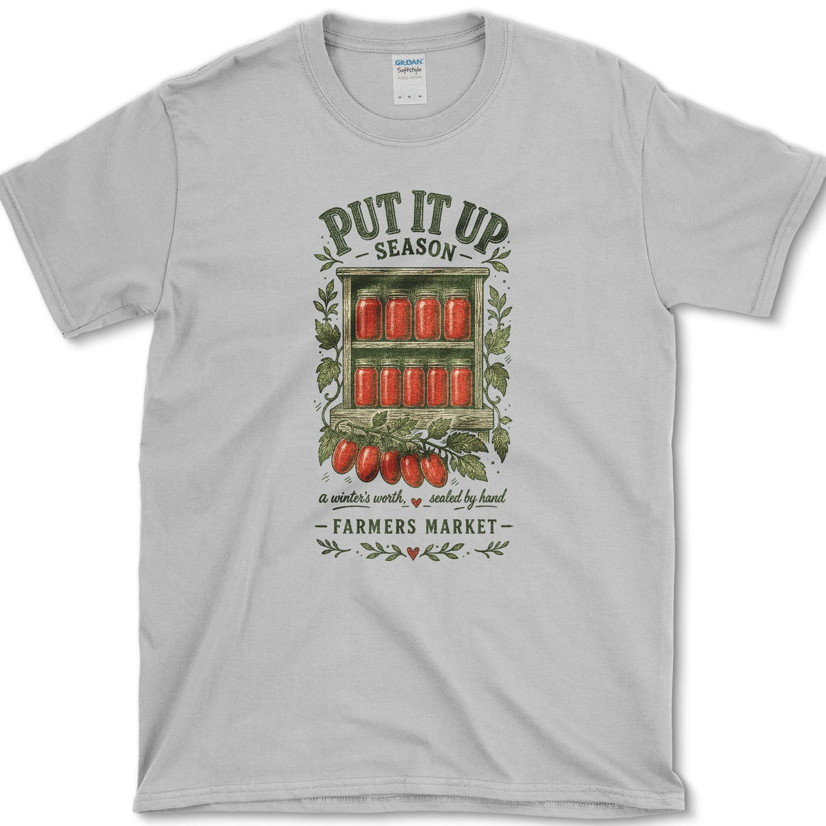 Put It Up T-Shirt S / Sport Grey Essential Tees